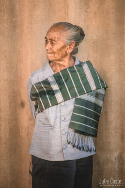 Old woman in Laos