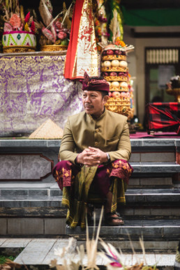 Portrait of a Balinese man