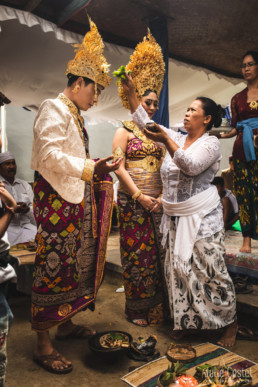 Ritual during a Wedding in Bali