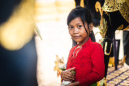 Young girl in Bali