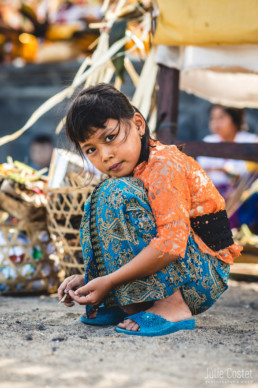 Young girl in Bali