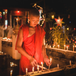 Lai Heua Fai, Light Festival in Luang Prabang