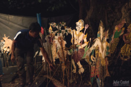Shadow Puppet Theater in Champasak, Laos