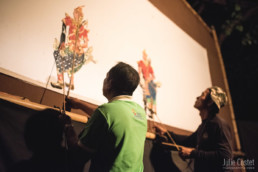 Shadow Puppet Theater in Champasak, Laos