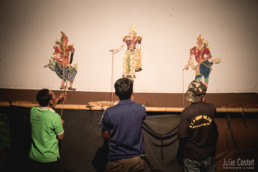 Shadow Puppet Theater in Champasak, Laos