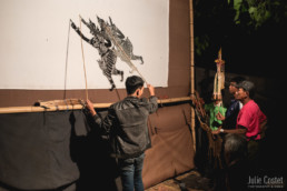 Shadow Puppet Theater in Champasak, Laos