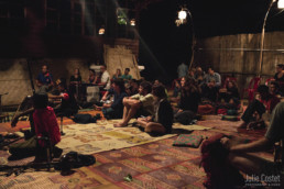 Shadow Puppet Theater in Champasak, Laos