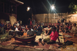 Shadow Puppet Theater in Champasak, Laos