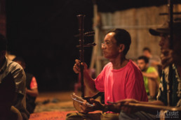 Shadow Puppet Theater in Champasak, Laos